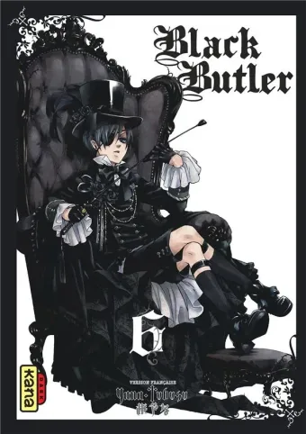 Couverture du manga Black butler Tome 6