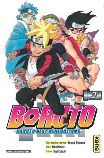 Couverture du manga Boruto – Naruto next generations Tome 3
