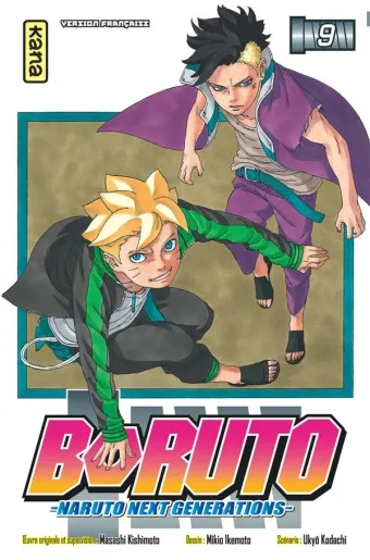 Couverture du manga Boruto – Naruto next generations Tome 9