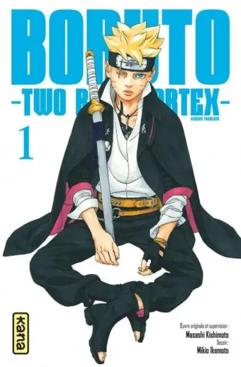 Couverture du manga Boruto – two blue vortex Tome 1