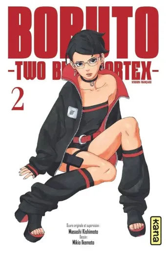 Couverture du manga Boruto – two blue vortex Tome 2