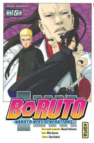 Couverture du manga Boruto Tome 10, « Le type qui craint »