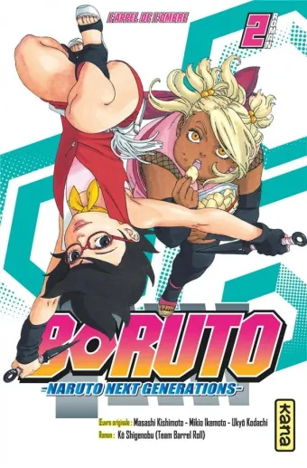 Couverture du manga Boruto Tome 2, « L'appel de l'ombre ! »