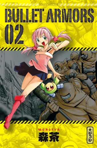 Couverture du manga Bullet armors Tome 2