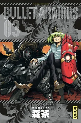 Couverture du manga Bullet armors Tome 3