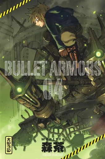 Couverture du manga Bullet armors Tome 4