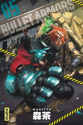 Couverture du manga Bullet armors Tome 5