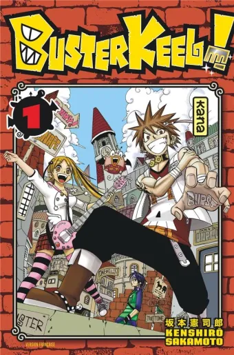 Couverture du manga Buster Keel ! Tome 1