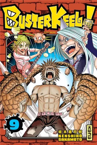 Couverture du manga Buster Keel ! Tome 9