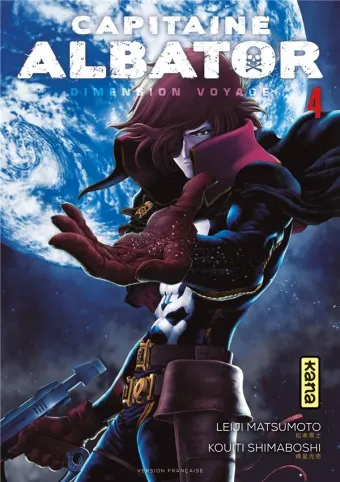 Couverture du manga Capitaine Albator – dimension voyage Tome 4