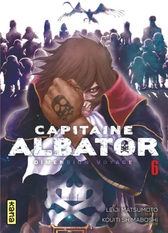 Couverture du manga Capitaine Albator – dimension voyage Tome 6