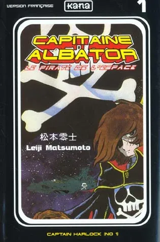 Couverture du manga Capitaine Albator – le pirate de l’espace Tome 1