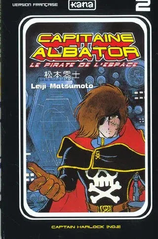 Couverture du manga Capitaine Albator – le pirate de l’espace Tome 2