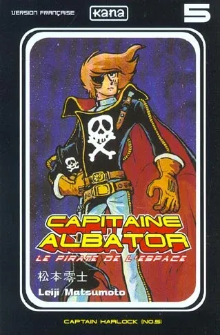 Couverture du manga Capitaine Albator – le pirate de l’espace Tome 5