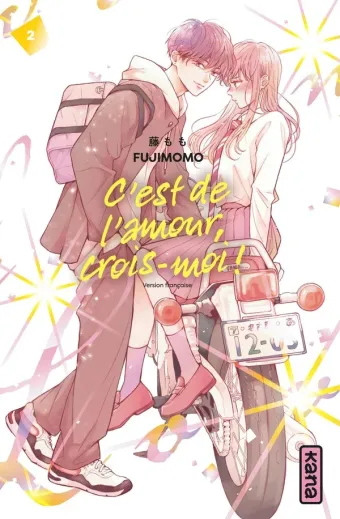 Couverture du manga C’est de l’amour, crois-moi ! Tome 2