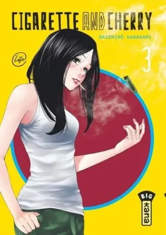 Couverture du manga Cigarette and cherry Tome 3