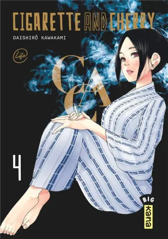 Couverture du manga Cigarette and cherry Tome 4