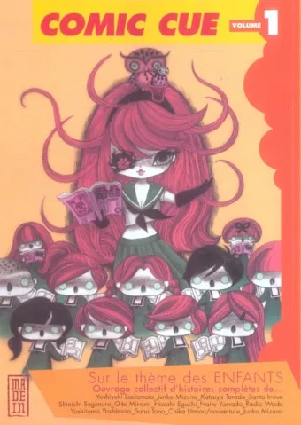 Couverture du manga Comic cue Tome 1, « Sur le thème des enfants »