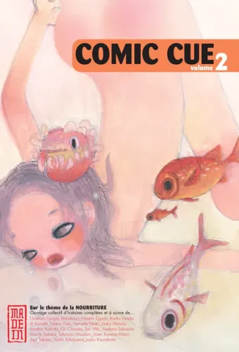 Couverture du manga Comic cue Tome 2, « Sur le thème de la nourriture »