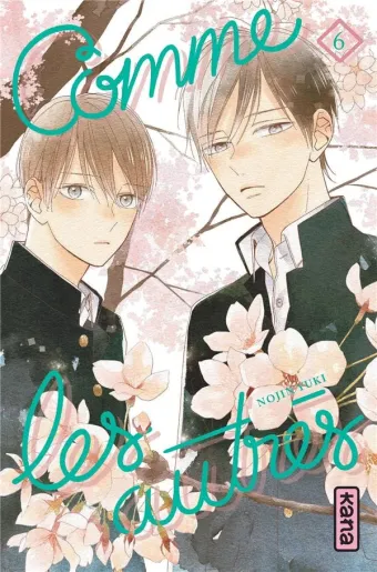 Couverture du manga Comme les autres Tome 6