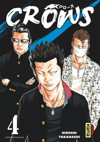 Couverture du manga Crows Tome 4