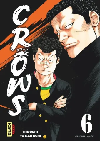 Couverture du manga Crows Tome 6