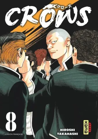 Couverture du manga Crows Tome 8