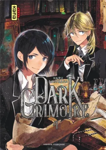 Couverture du manga Dark grimoire Tome 4