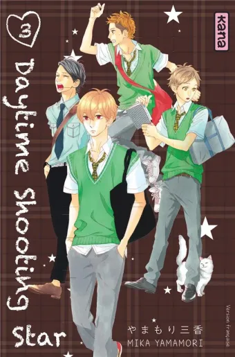 Couverture du manga Daytime shooting star Tome 3