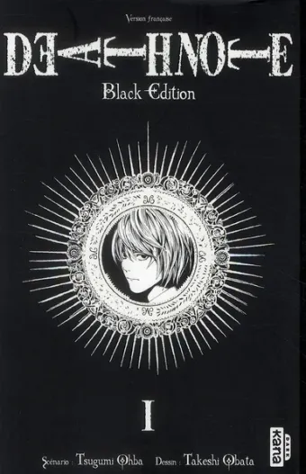 Couverture du manga Death note – black edition Tome 1