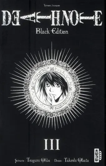 Couverture du manga Death note – black edition Tome 3