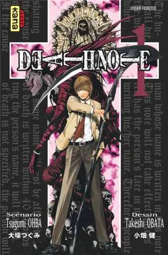 Couverture du manga Death note Tome 1