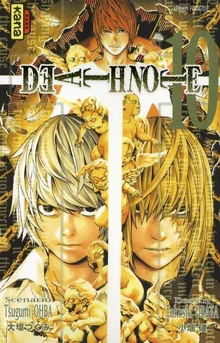 Couverture du manga Death note Tome 10