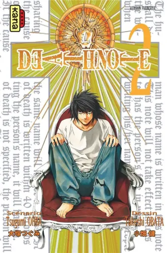 Couverture du manga Death note Tome 2