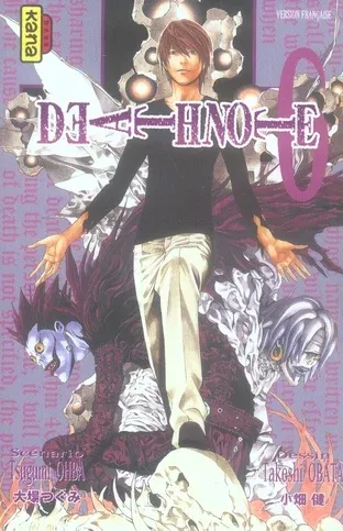 Couverture du manga Death note Tome 6