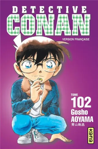Couverture du manga Détective Conan Tome 102
