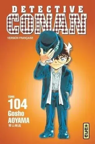 Couverture du manga Détective Conan Tome 104