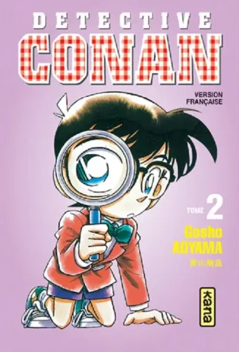 Couverture du manga Détective Conan Tome 2