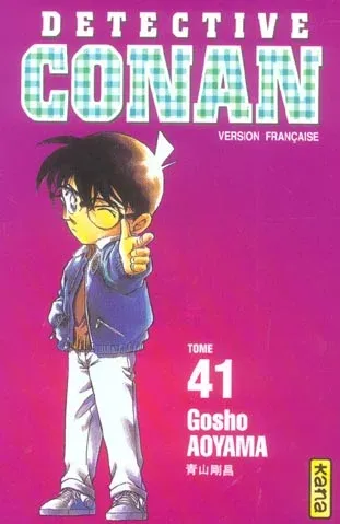 Couverture du manga Détective Conan Tome 41