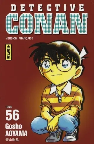Couverture du manga Détective Conan Tome 56