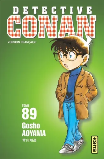 Couverture du manga Détective Conan Tome 89