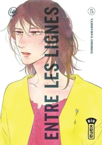 Couverture du manga Entre les lignes Tome 5