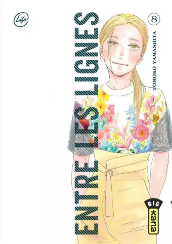 Couverture du manga Entre les lignes Tome 8