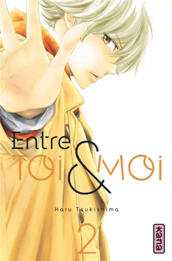 Couverture du manga Entre toi & moi Tome 2