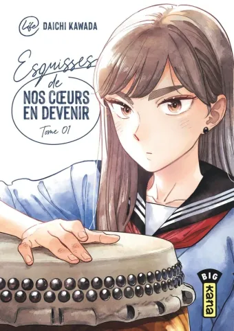 Couverture du manga Esquisses de nos coeurs en devenir Tome 1