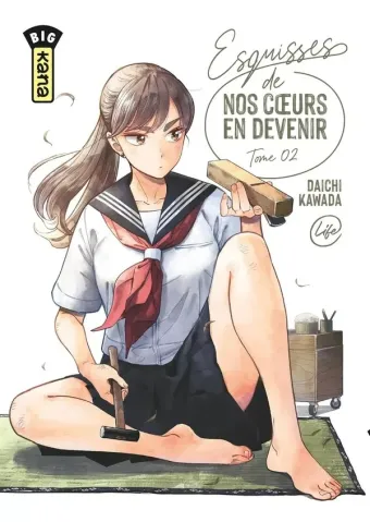 Couverture du manga Esquisses de nos coeurs en devenir Tome 2