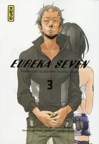 Couverture du manga Eureka Seven – poèmes de la planète Eureka Seven Tome 3
