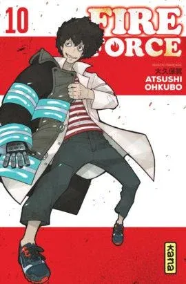 Couverture du manga Fire force Tome 10
