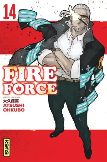 Couverture du manga Fire force Tome 14