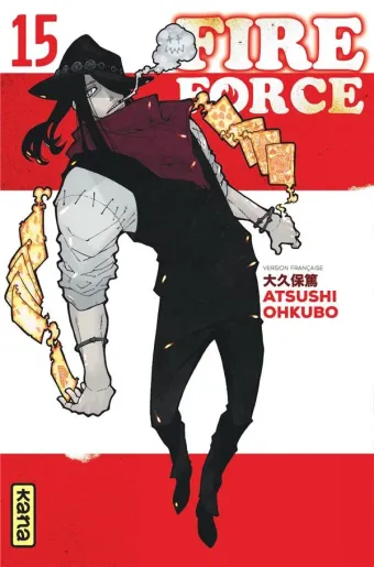 Couverture du manga Fire force Tome 15